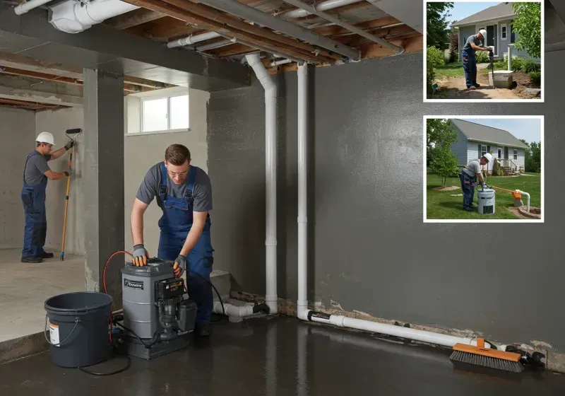 Basement Waterproofing and Flood Prevention process in Nettleton, MS